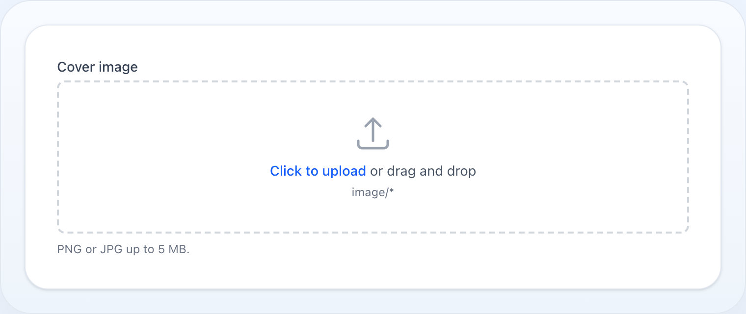 FileUpload preview