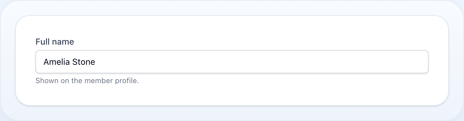 TextInput preview