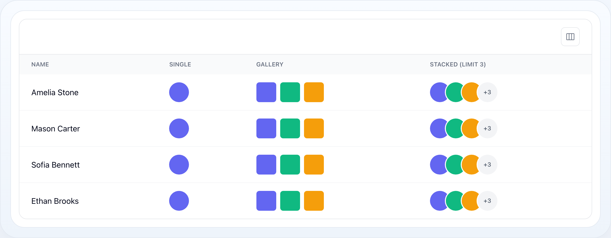 ImageColumn preview